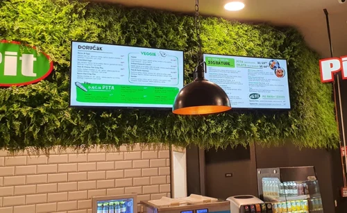 umjetni zeleni zid zelenolistnati