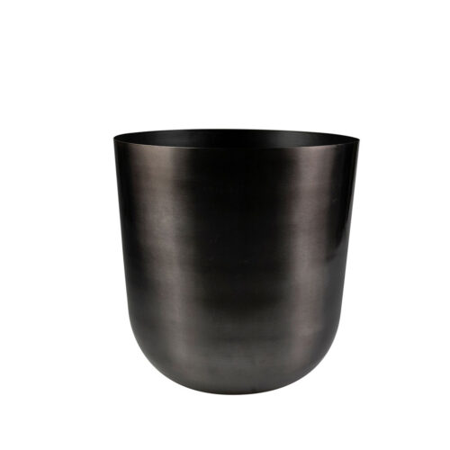 Saksija metalna Malik siva boja 31×31 cm