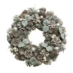 Adventski vijenac frozen look 34 cm