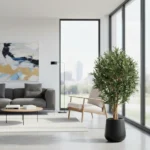 Umelý olivovník 120 cm – s UV ochranou v kvetináči Umelý olivovník 120 cm – s UV ochranou v kvetináči