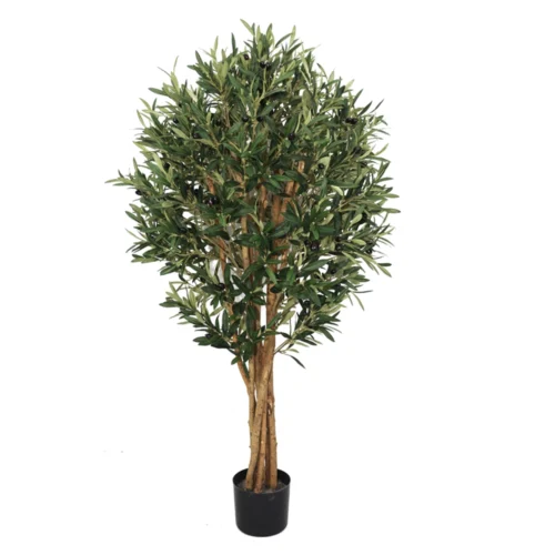 Umelý olivovník 120 cm – s UV ochranou v kvetináči