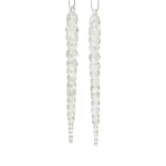 910336_Ledena svijeća dekoracija sa šljokicama 2 kom - bijela boja_2