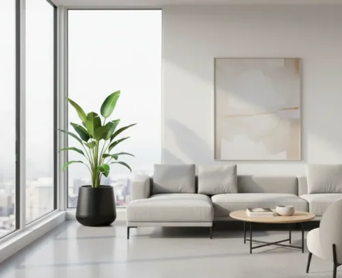 Umelá strelicia Kimberley 150 cm – realistická izbová rastlina