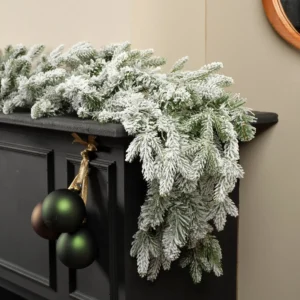 Girlanda zasnežená Norway 270 cm priemer 46 cm