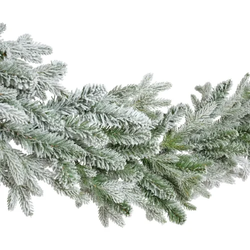Girlanda zasnežená Norway 270 cm priemer 46 cm Vianočná dekorácia