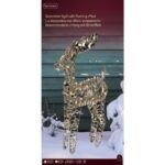 Jelen s mikro LED svetielkami 66 cm Everlands Kaemingk Vianočná dekorácia