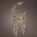 Jelen s mikro LED svetielkami 66 cm Everlands Kaemingk Vianočná dekorácia