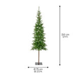 Umelý vianočný stromček Alpbach 210 cm