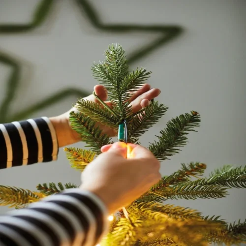 Mikro LED svetielka teplá biela 180 cm