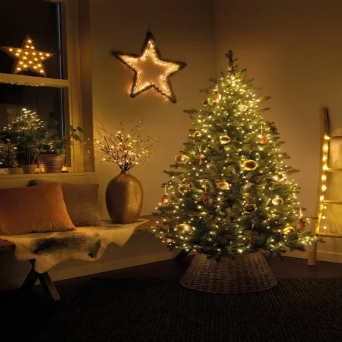 Mikro LED svetielka teplá biela 180 cm