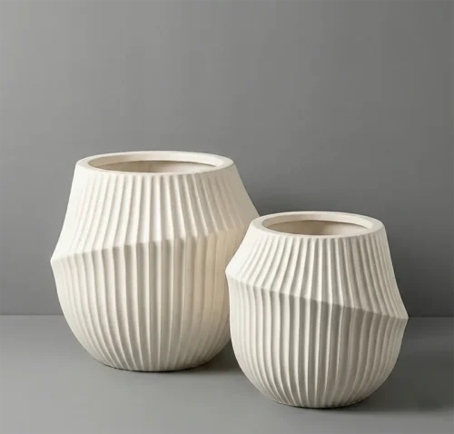 Dekoratívny kvetináč Nocte 36 × 40 cm Chalk Harmony