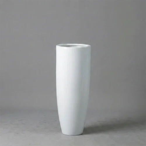 Dekoratívny kvetináč Pure Royal 80 × 40 cm White