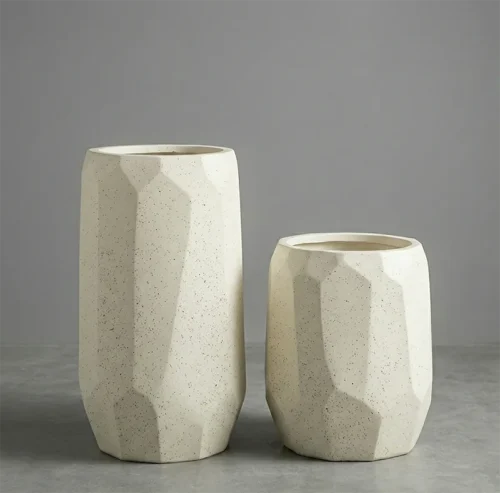 Dekoratívny kvetináč VIREO 48 × 36 cm Sand