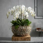 Váza na kvety Aurelia 45 × 22 cm Dark Pearl