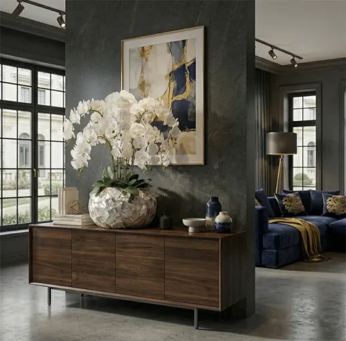 Váza na kvety Lumi 36 × 20 cm Pearl bonsai