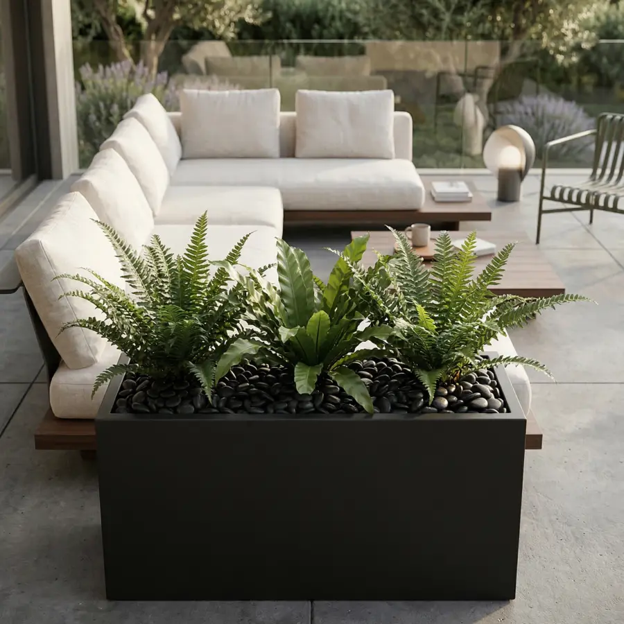 kvetináče a truhlíky