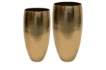 Vysoký kvetináč Selena Gold 70 - 90 cm