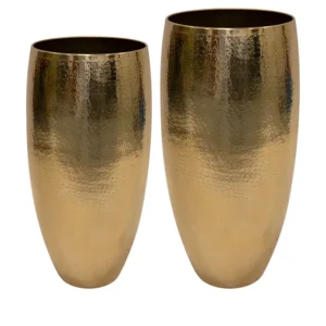 Vysoký kvetináč Selena Gold 70 - 90 cm