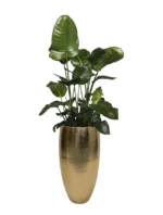 Vysoký kvetináč Selena Gold 70 - 90 cm