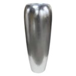 Vysoký kvetináč Elio 87 x 38 cm strieborný
