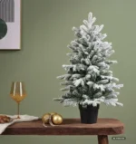 Umelý zasnežený vianočný stromček Grandis 90 cm